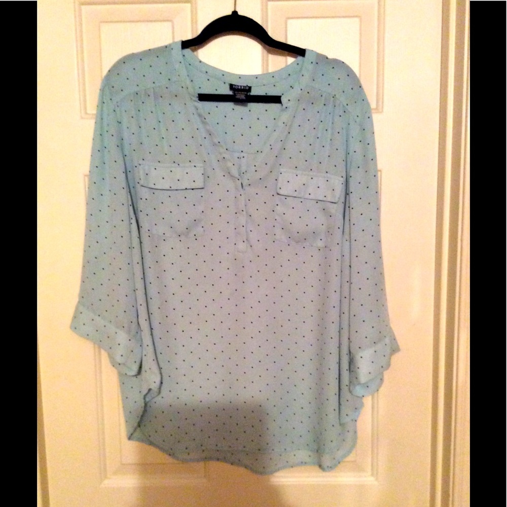 Torrid Blouse - mint green